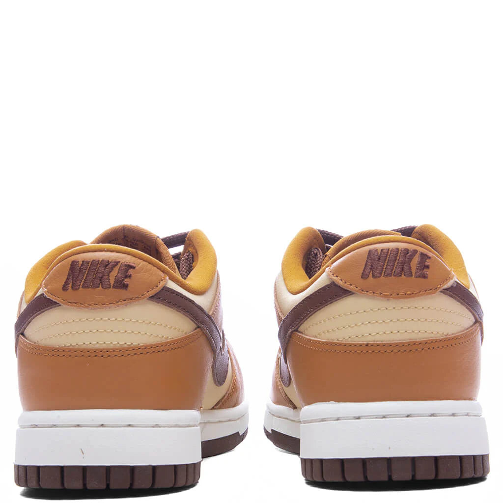 Womens Dunk Low Desert Ochre Cherry Charm Desert Ochre Fauna Brown Pale Vanilla