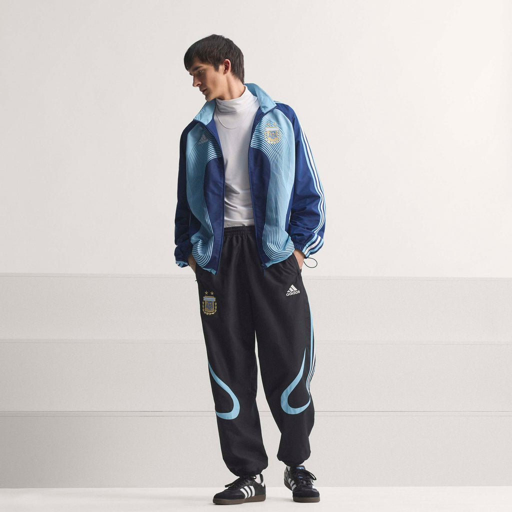 adidas Argentina Away 2006 Mens Track Top Dark Blue
