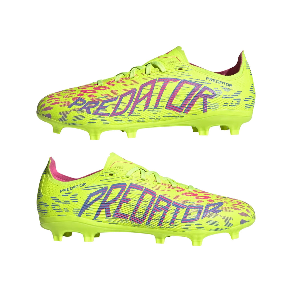 adidas Predator League Firm Multi Ground Boots Lemon Blue