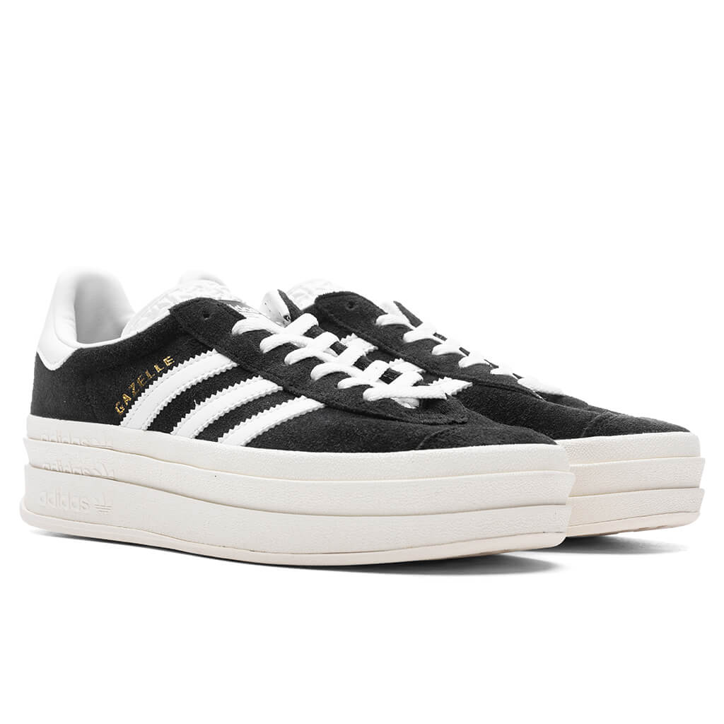 Womens Gazelle Bold Core Black Cloud White Core White
