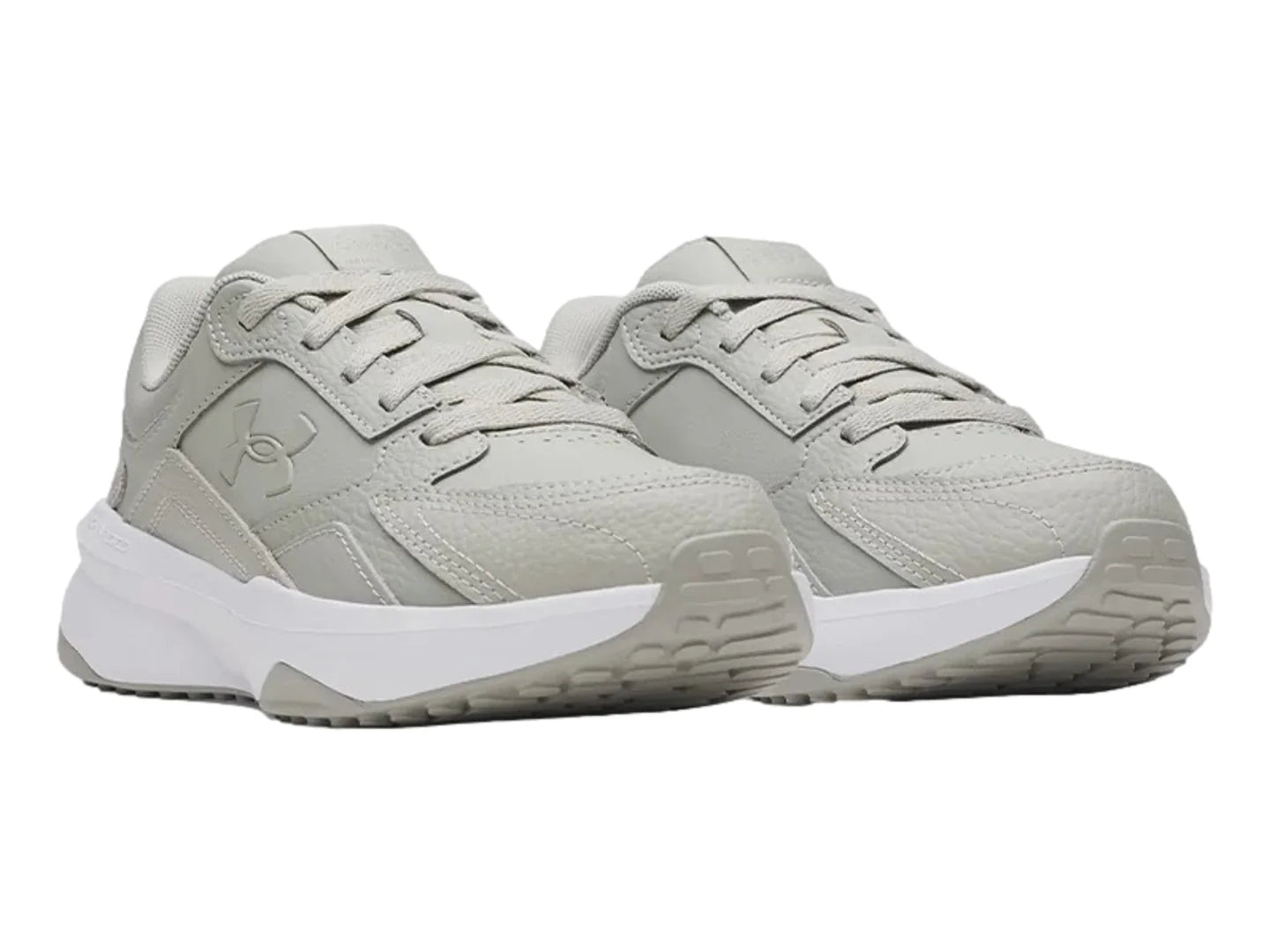 Tenis Under Armour Edge Lthr Gris para Mujer