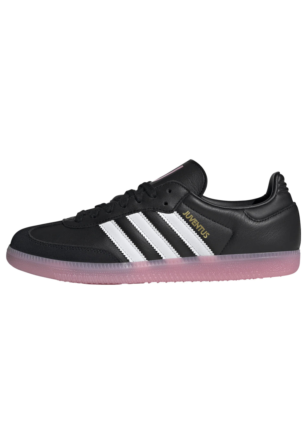 adidas Samba Juventus IN Mens Soccer Shoes Black White Pink