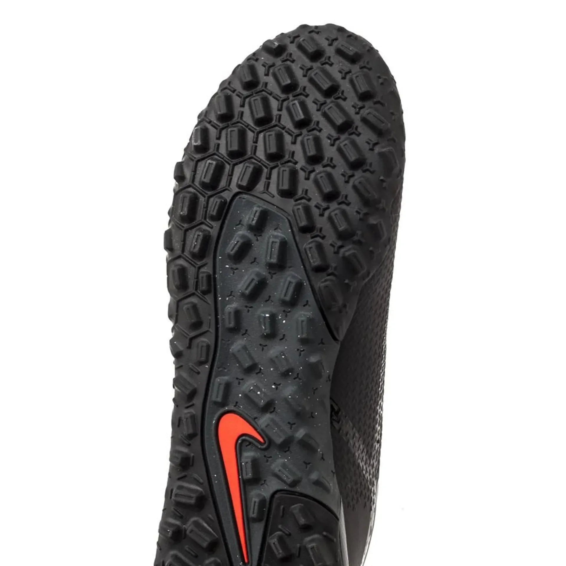 Nike Phantom GT2 Academy DF TF Turf Soccer Cleats Black Smoke Grey White