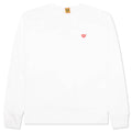 Graphic L S T Shirt 6 White