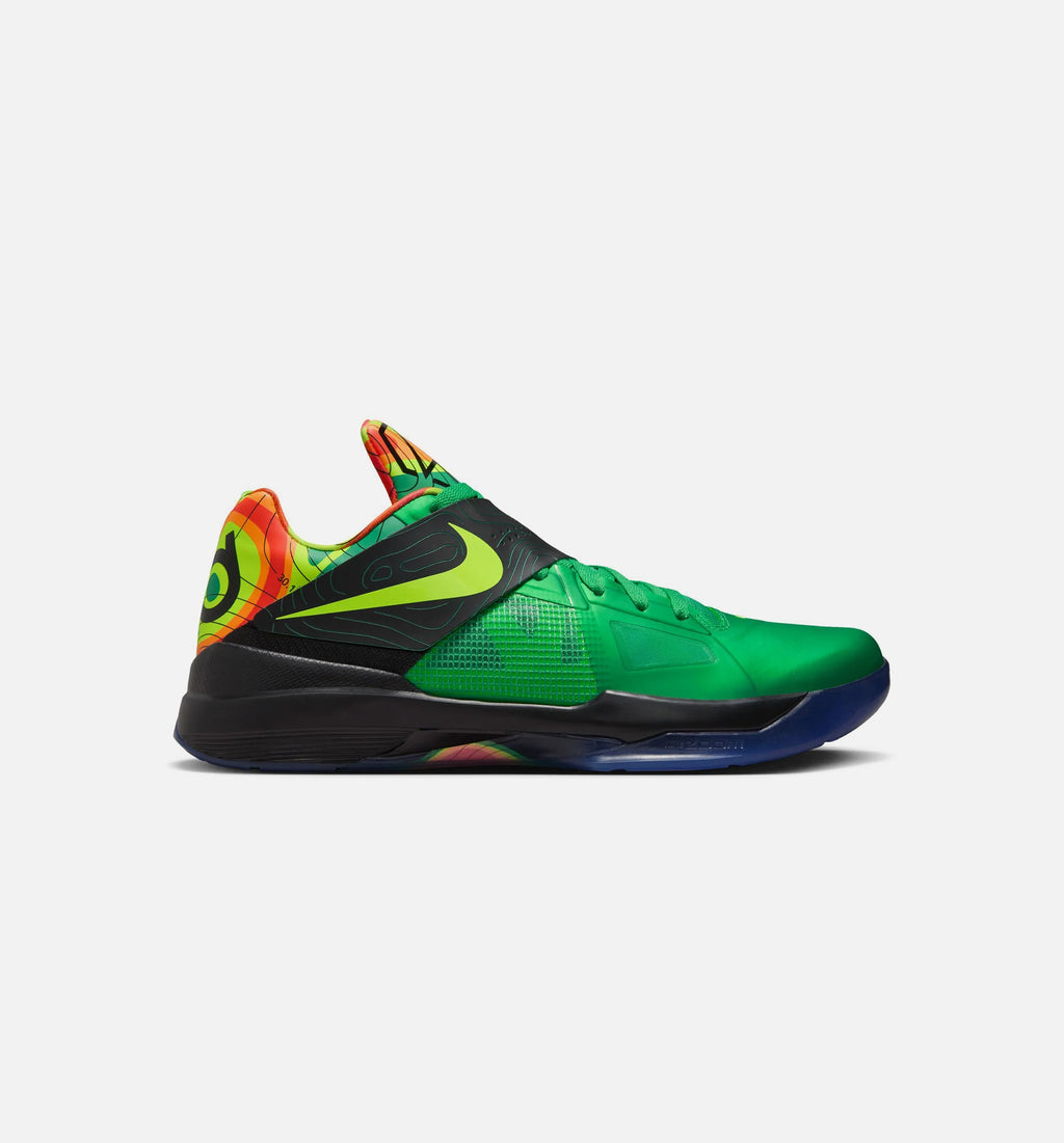 KD 4 Weatherman Mens Lifestyle Shoe Lush Green Volt Black Team Orange