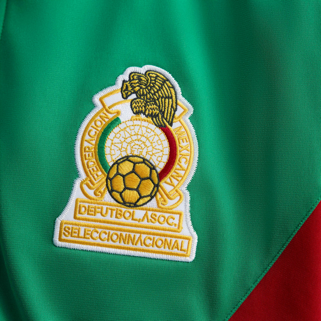 adidas Mexico Mens Soccer Track Top 1986 Green