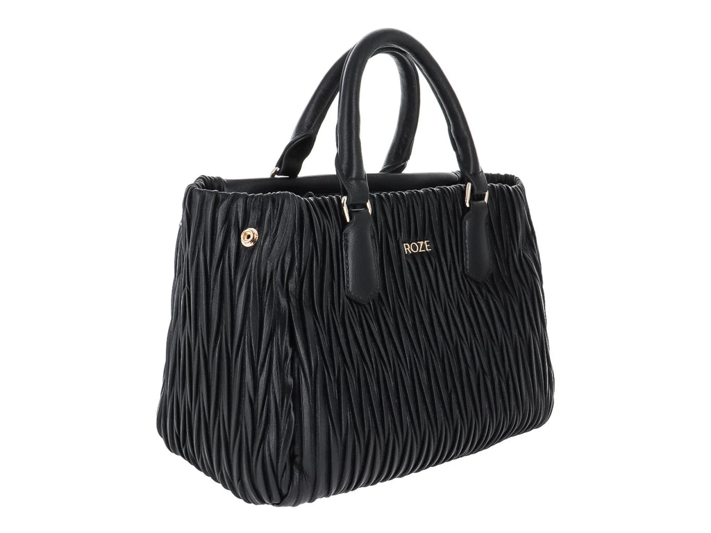 Bolso de Hombro ROZE Negro para Mujer