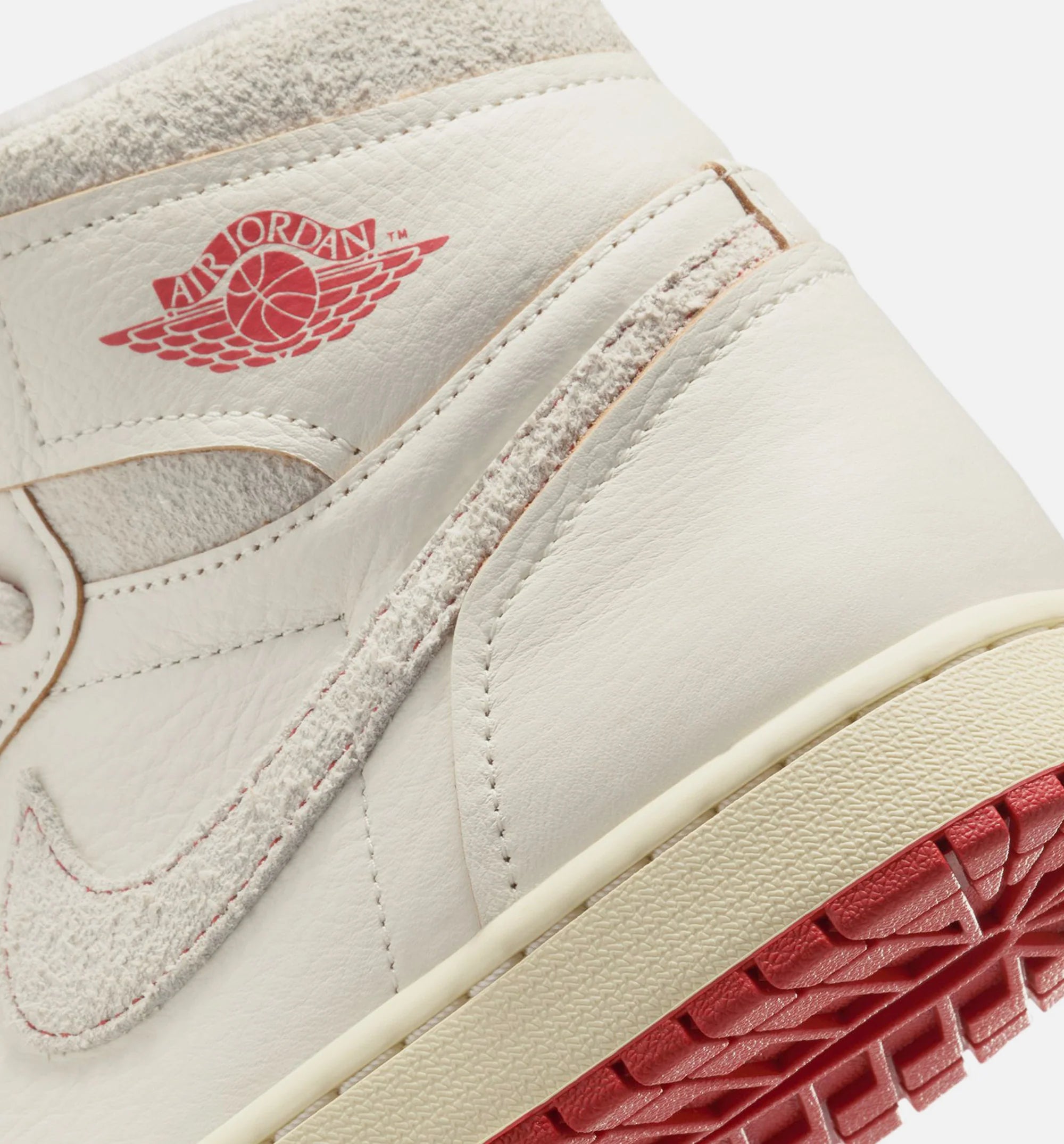 Air Jordan 1 High OG Rare Air Cinnabar Womens Lifestyle Shoe Sail Cinnabar Light Bone