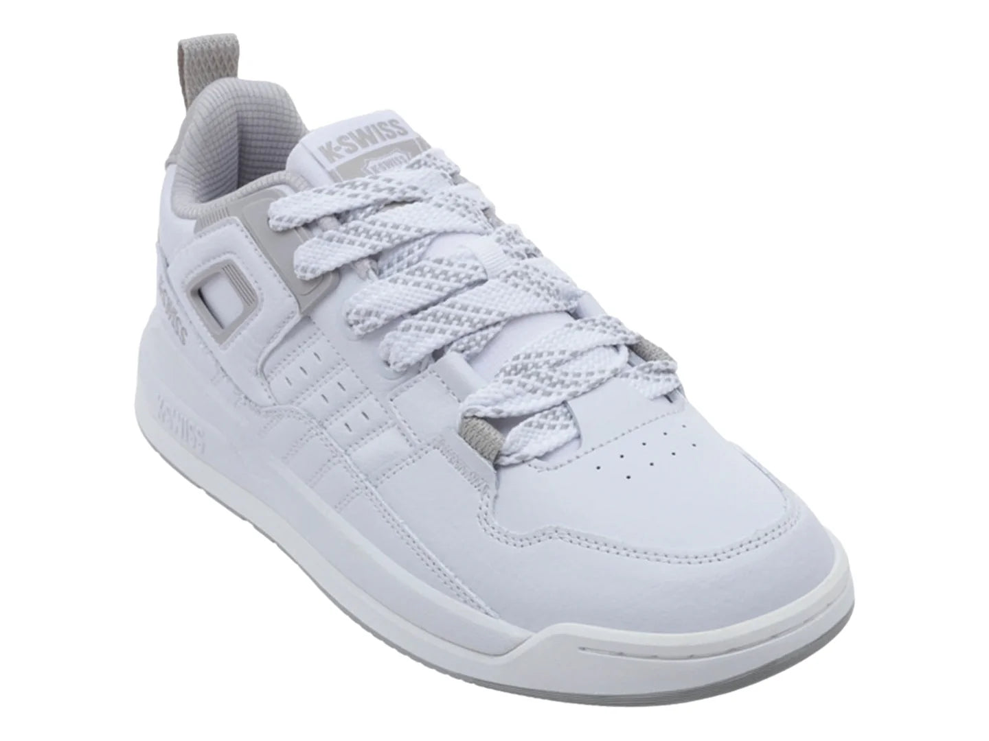 Tenis K Swiss Techna Trainer Blanco y Gris para Hombre
