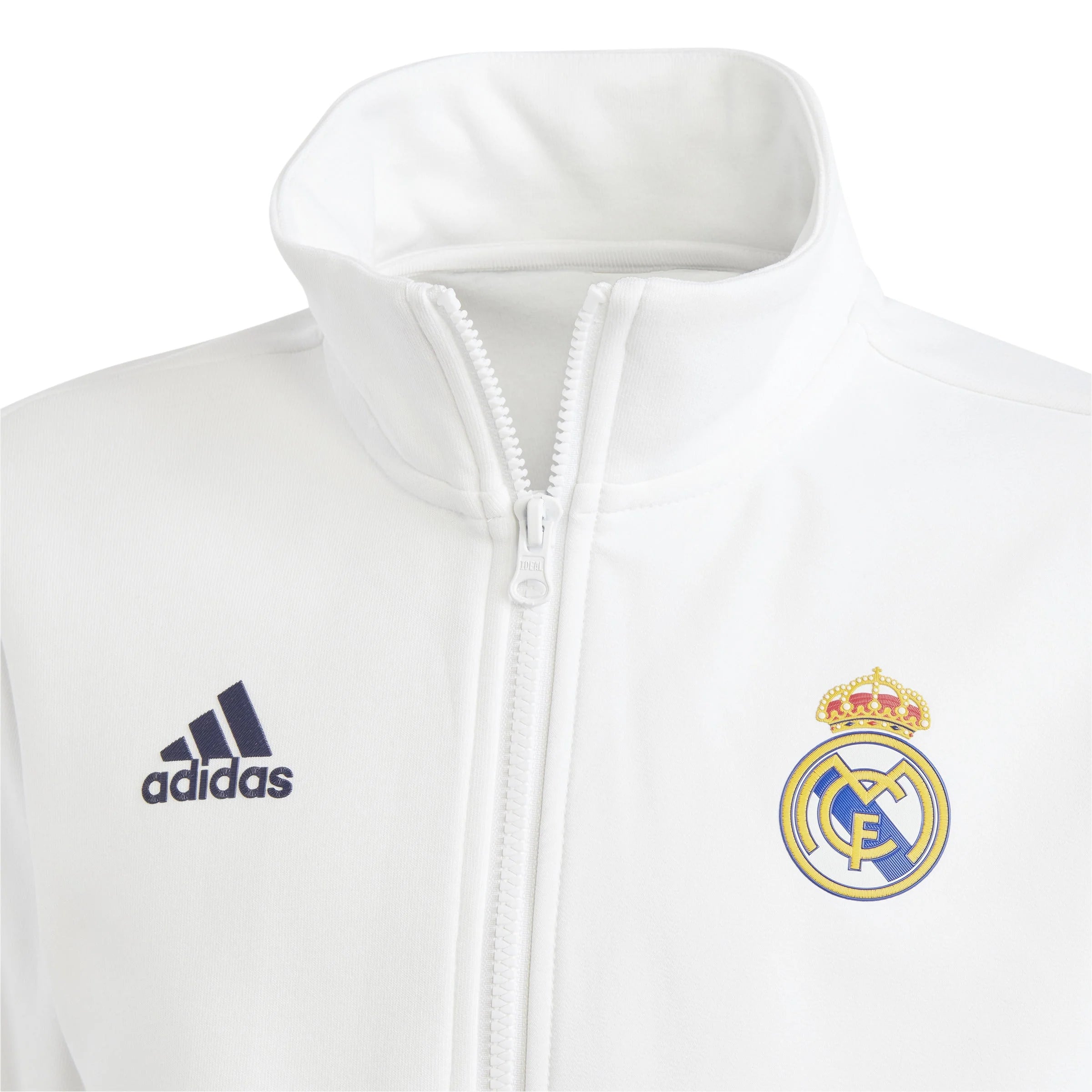 adidas Real Madrid Anthem Jacket White