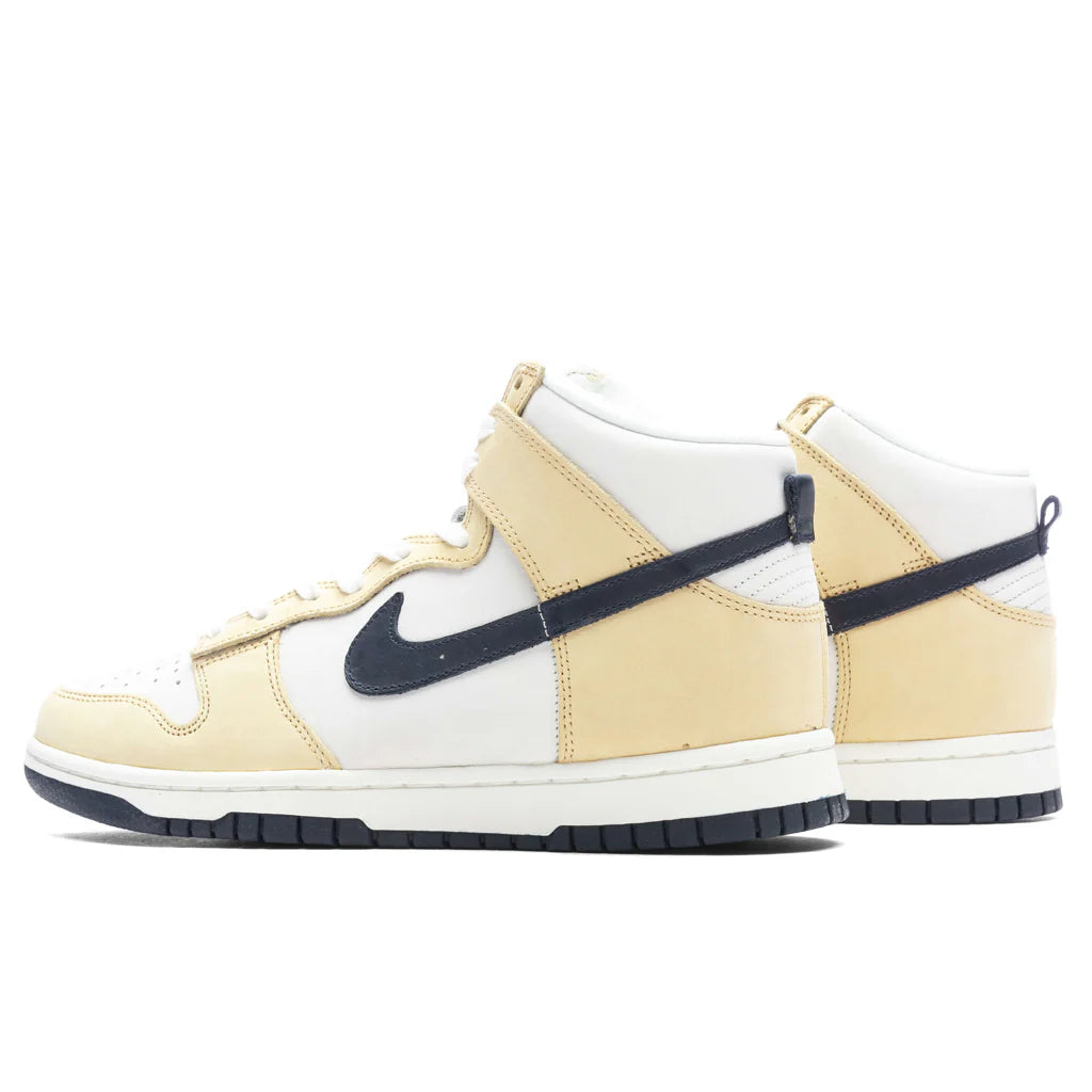 Womens Dunk High Premium Sail Obsidian Sesame