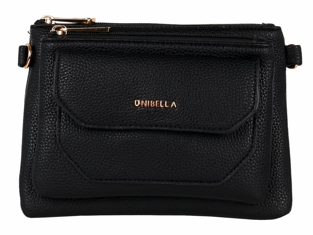 Bolsa de Hombro Unibella Negro para Mujer