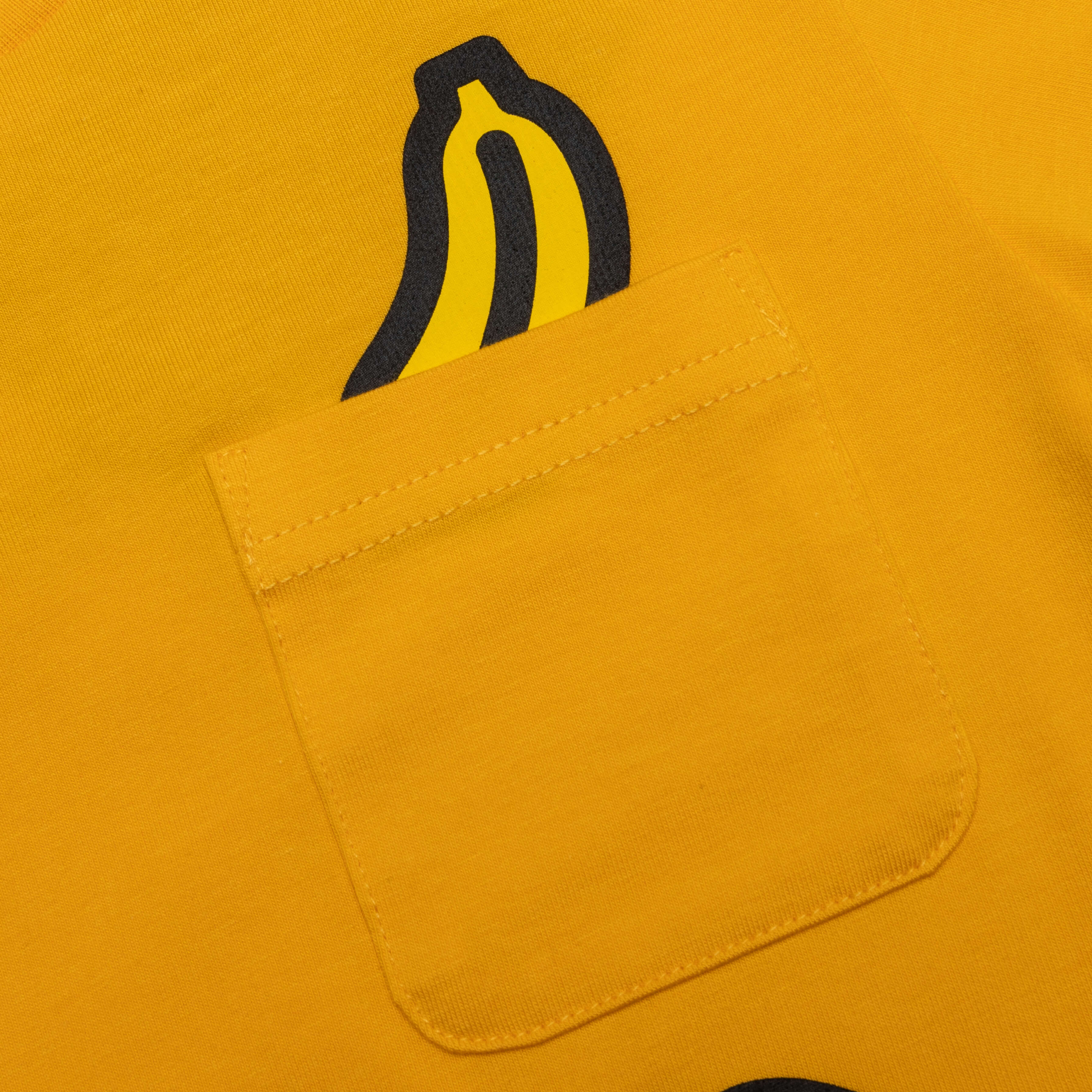 Kids Baby Milo Banana Pocket Tee Yellow