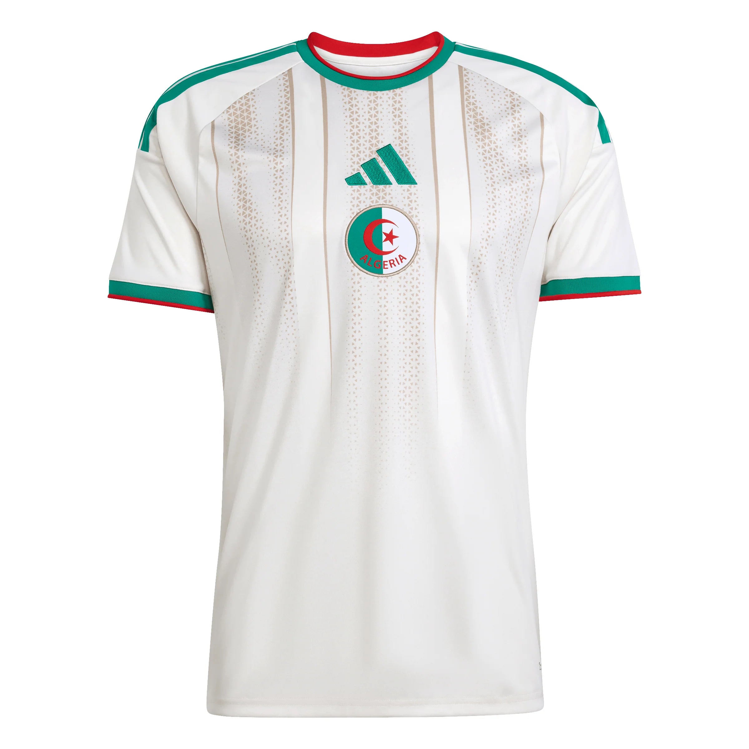 adidas Algeria Home Mens Soccer Jersey 26 White