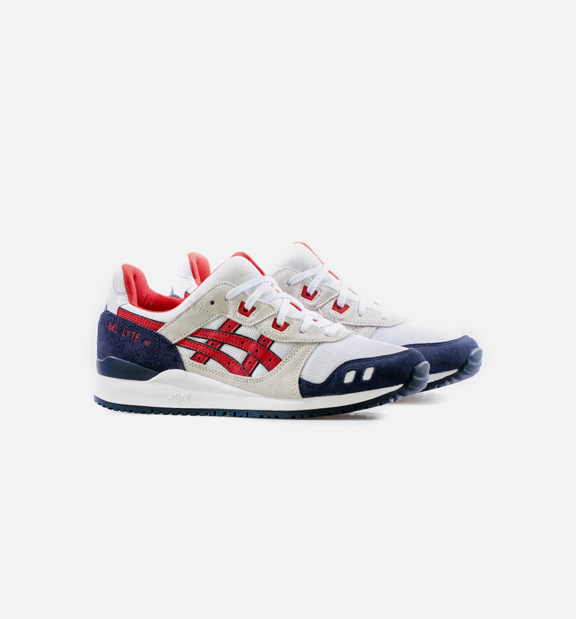 Gel Lyte III Mens Lifestyle Shoe White Red