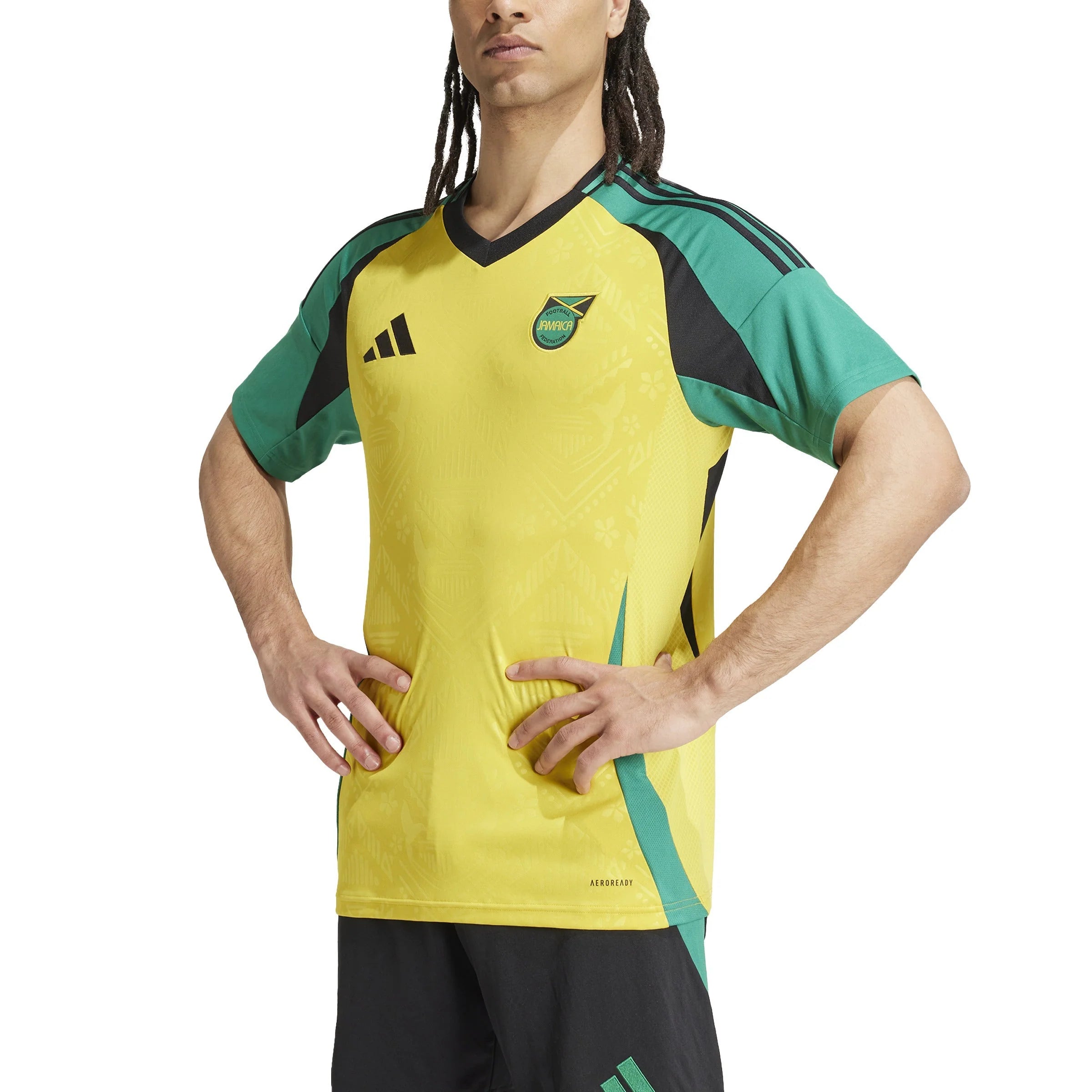 adidas Mens Jamaica Home Jersey 24 25