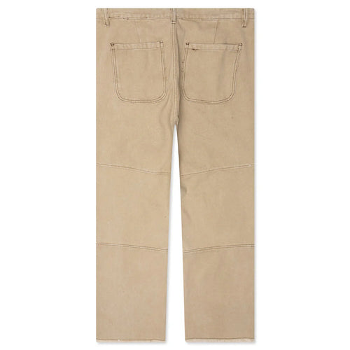 Washed Canvas Pant Tan