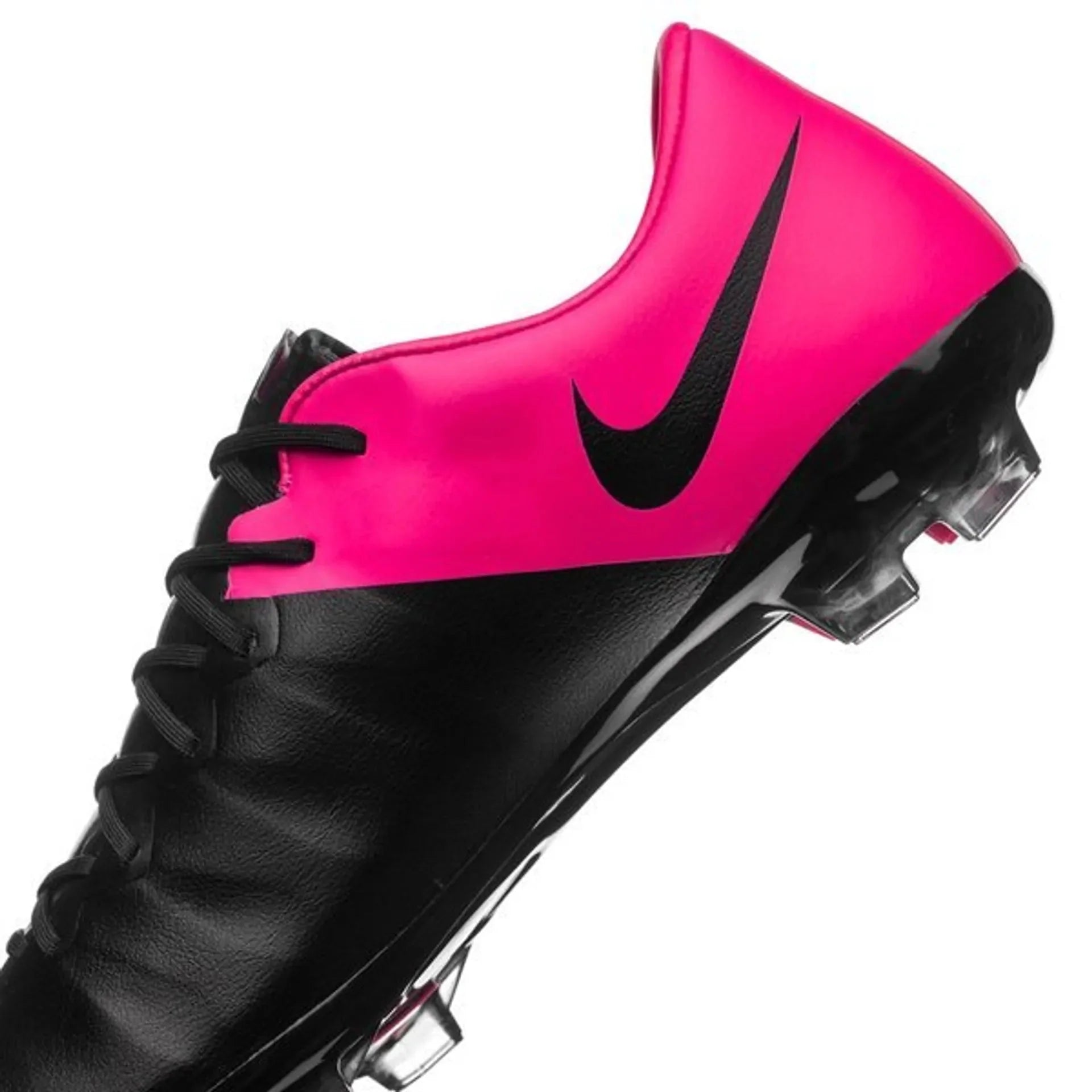 Nike JR Mercurial Vapor X FG Firm Ground Soccer Cleats Black Hyper Pink