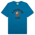 College Tee Blue
