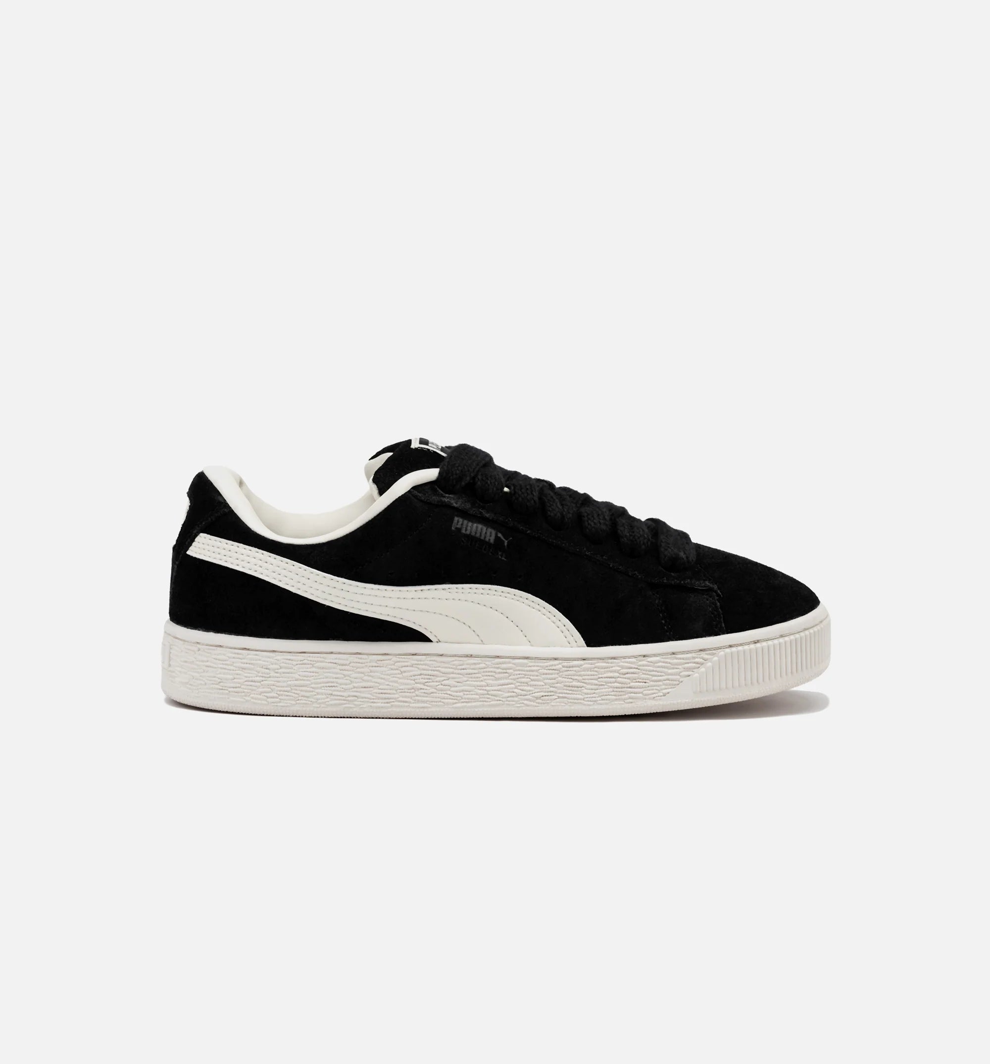 Pleasures Suede XL Mens Lifestyle Shoe Black White