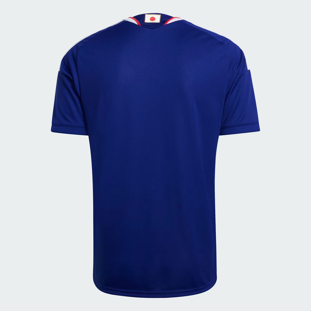 adidas Japan Home Mens Soccer Jersey 26 Japan Blue Ash Blue