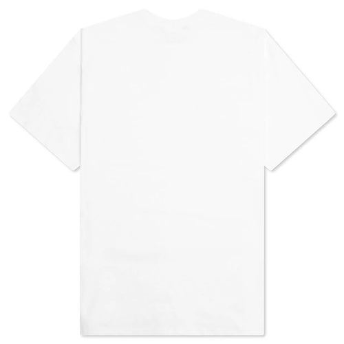 Gray Horizon S S Knit Oversized Fit Shirt White