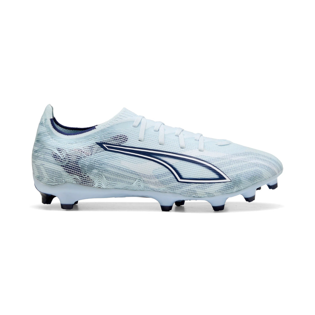PUMA Ultra 6 Match FG AG Firm Ground Artificial Ground Mens Soccer Cleats Icy Blue White
