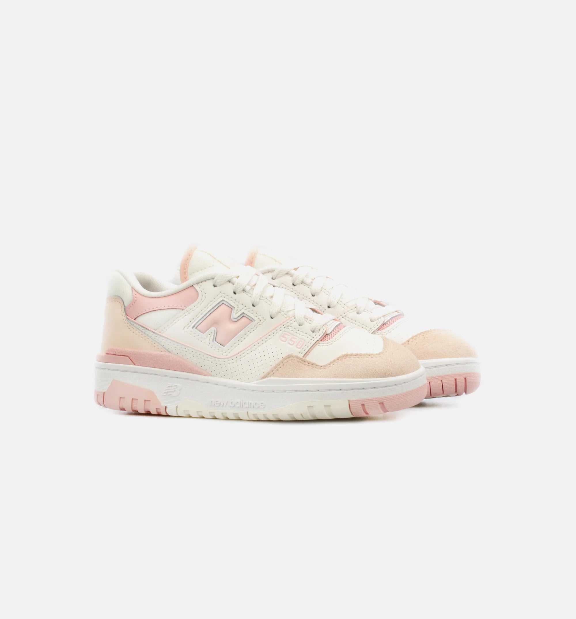 550 White Pink Womens Lifestyle Shoe White Pink