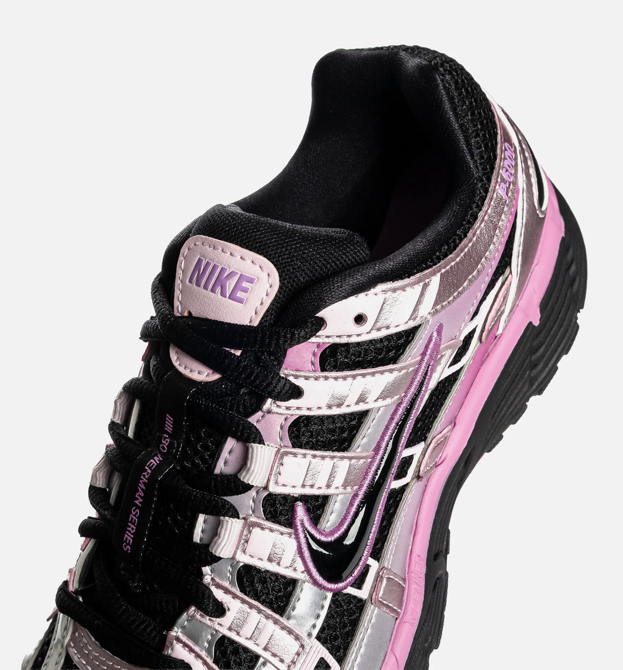 P 6000 Womens Lifestyle Shoe Black Pink Foam Light Magenta