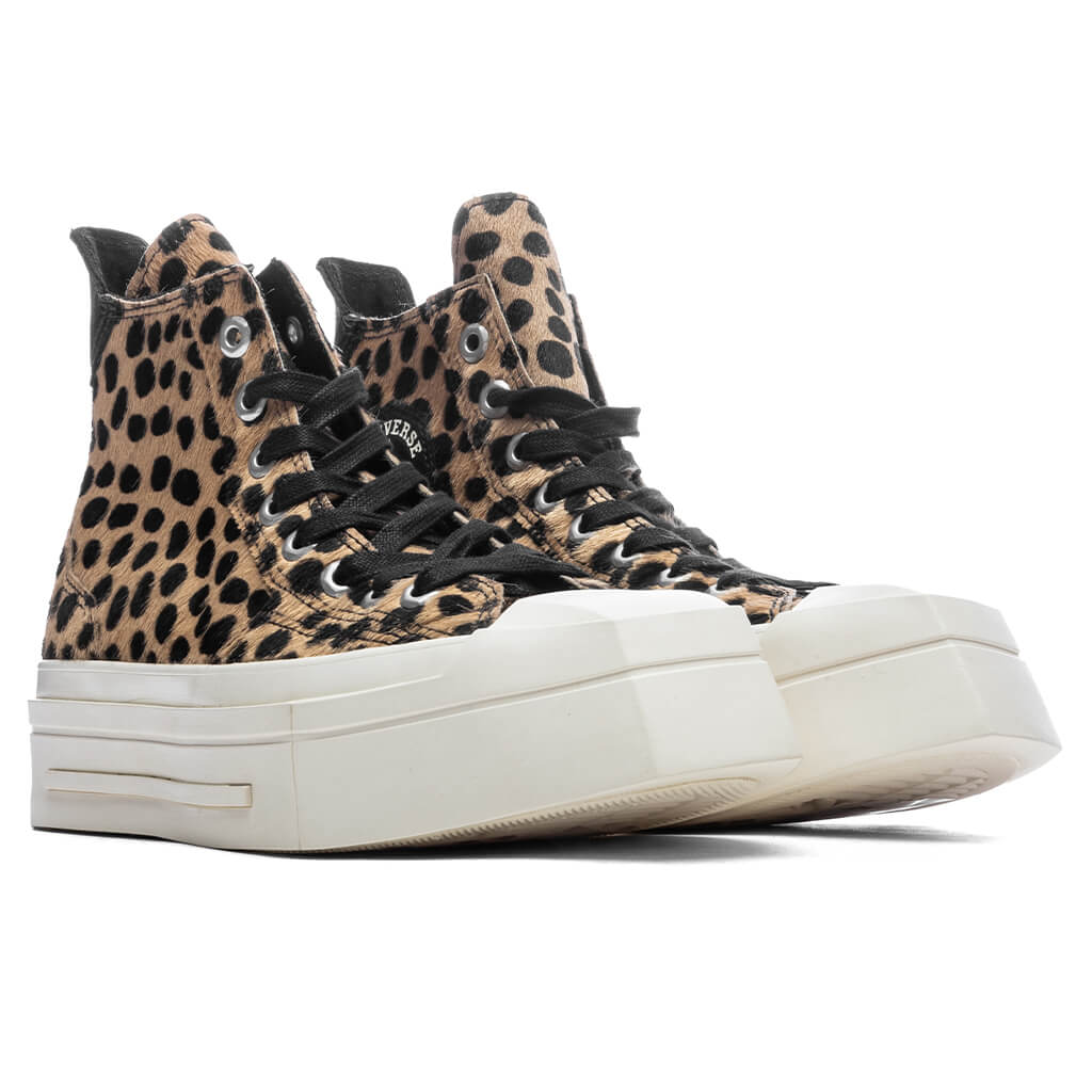 Chuck 70 De Luxe Squared HI Black Egret