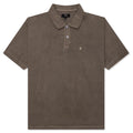 Pigment Dyed Pique Polo Taupe