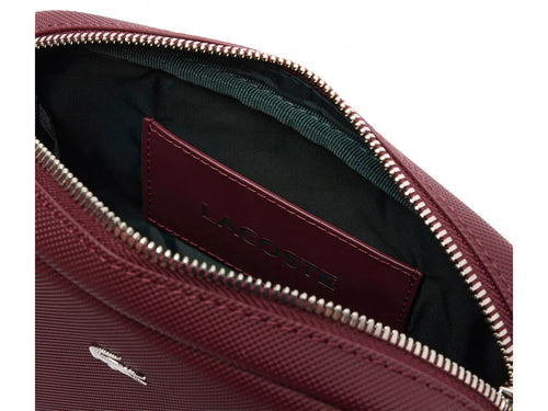 Bolso Crossbody Lacoste Tinto para Mujer