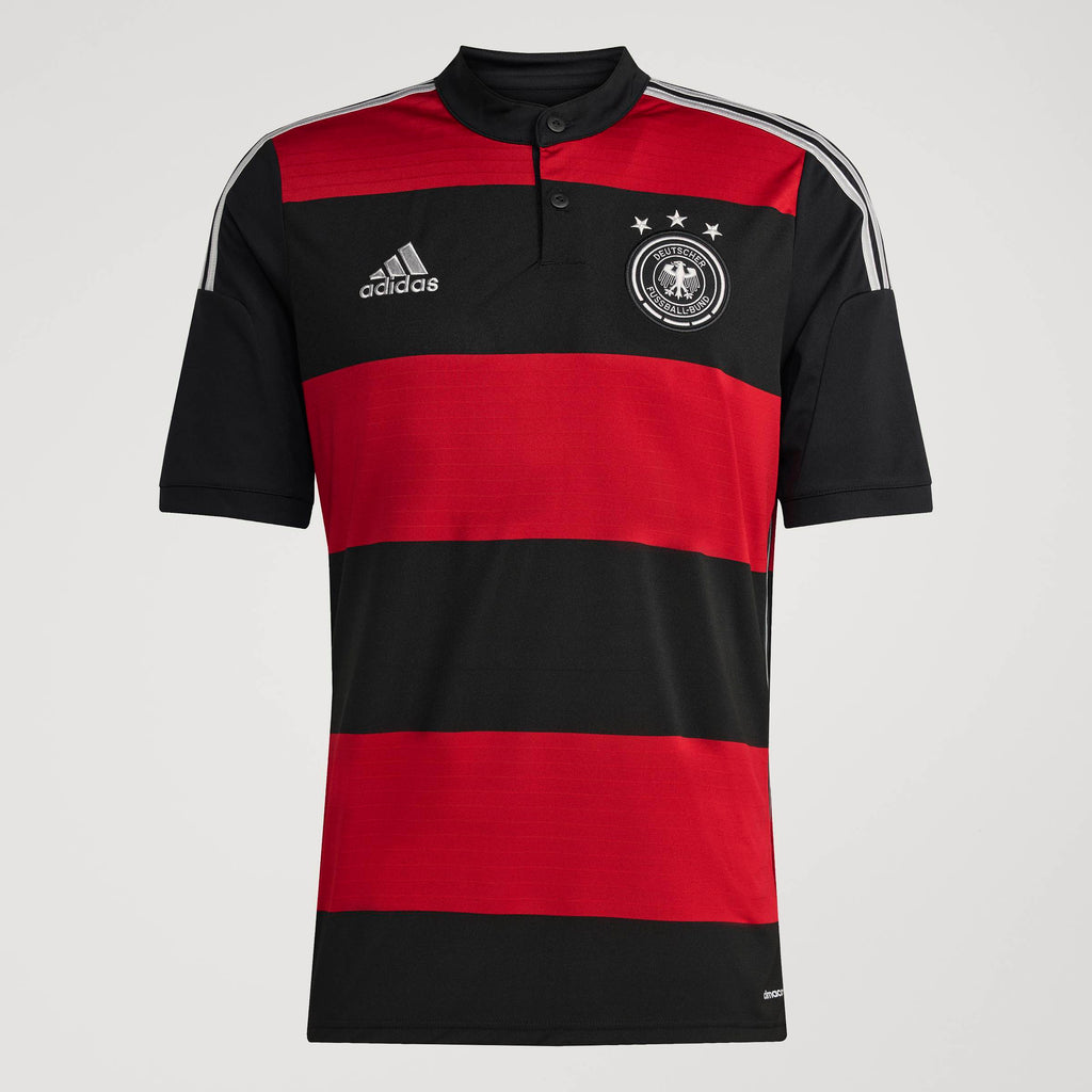 adidas Germany Away 2014 Mens Soccer Jersey Black Red White