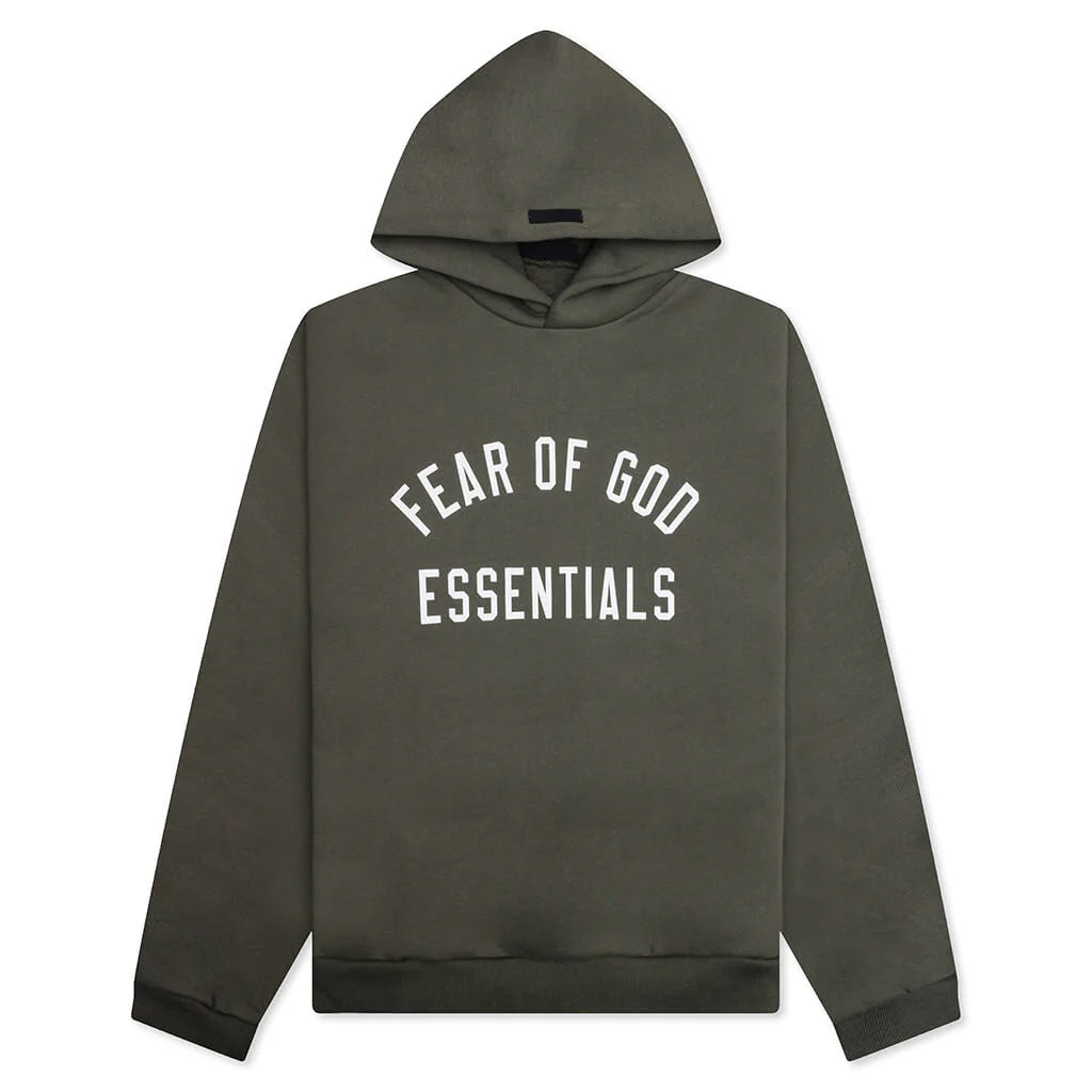 Fleece Hoodie Military