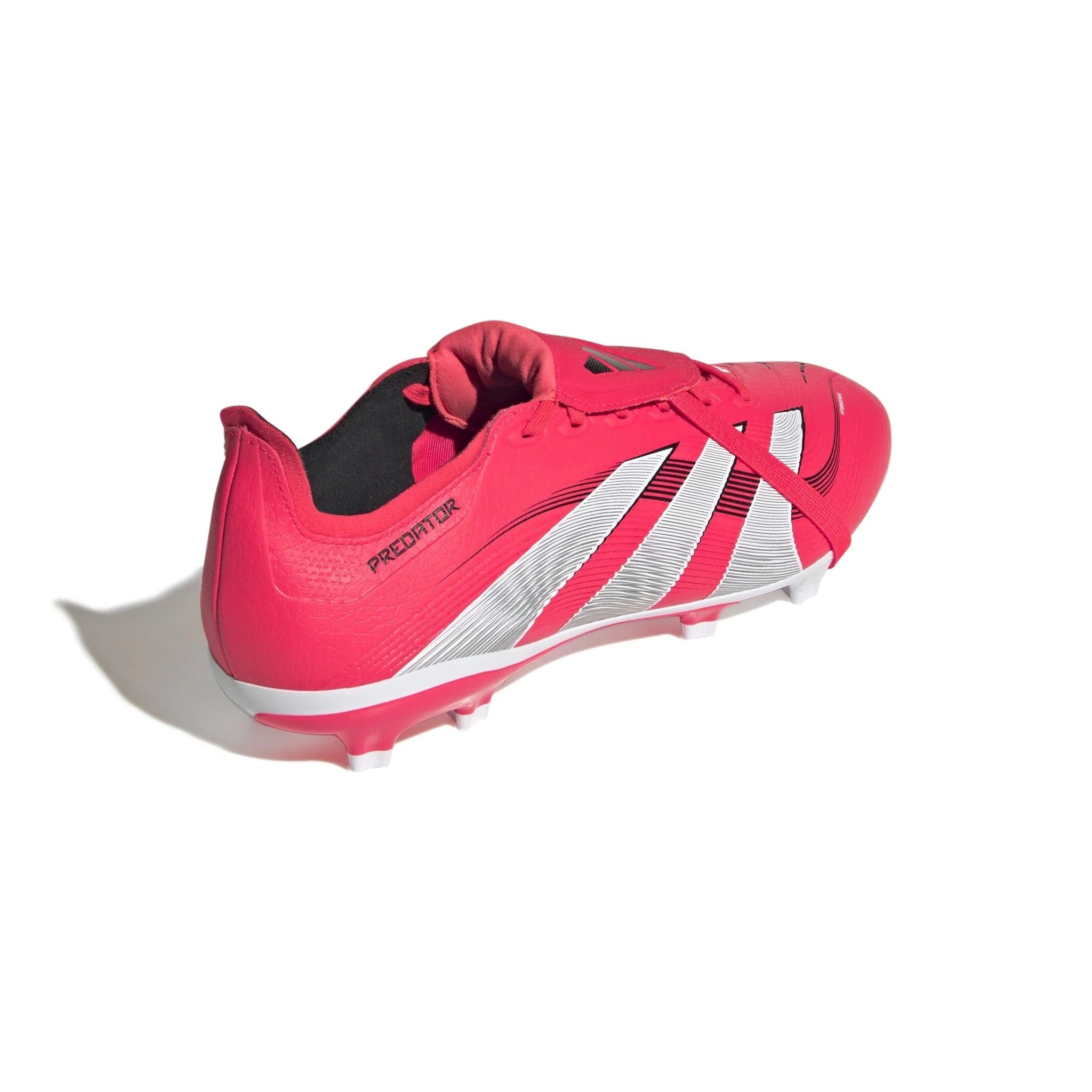 adidas Predator League Fold Over Tongue Firm Multi Ground Boots Red White