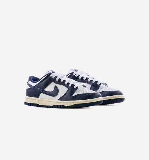 Dunk Low Vintage Navy Womens Lifestyle Shoe White Midnight Navy Limit One Per Customer
