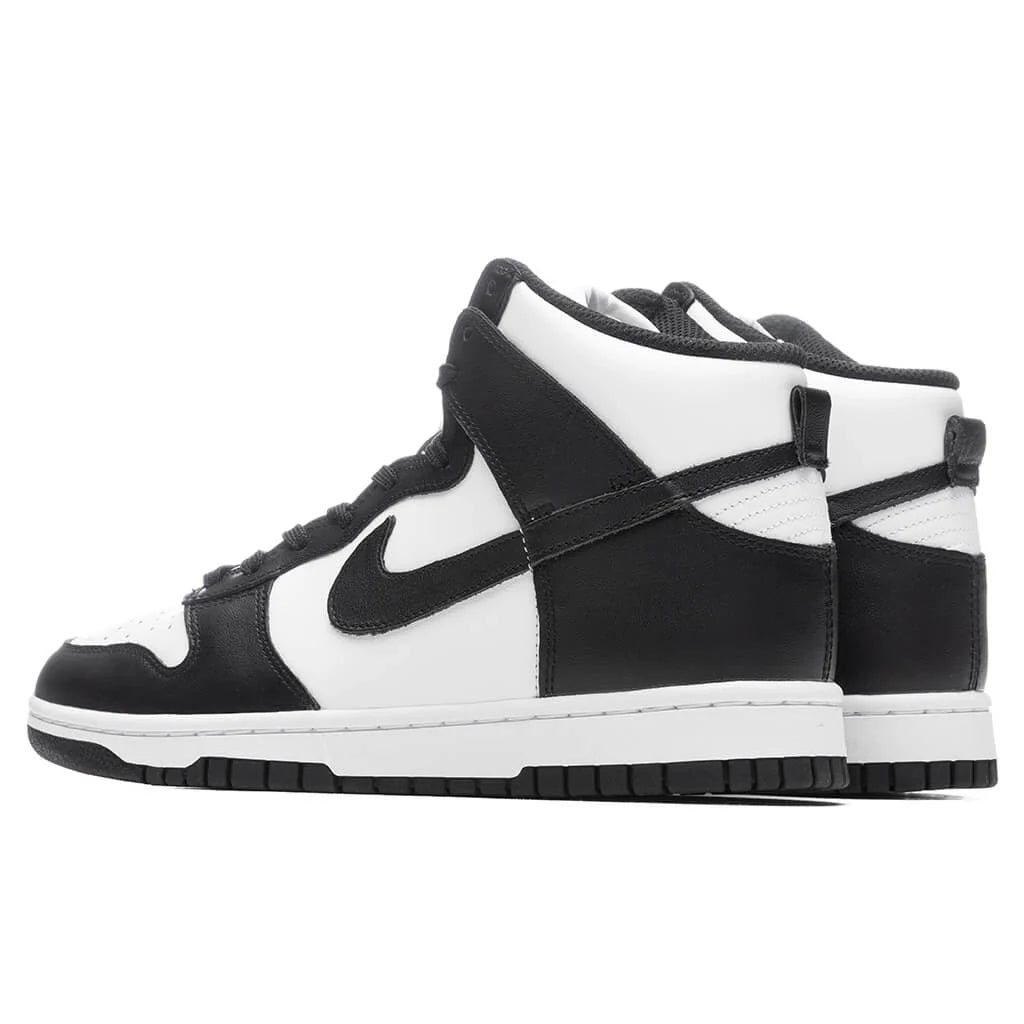 Womens Dunk High Panda Black White