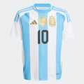 adidas Argentina Home Youth Messi Jersey 24
