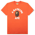 College Tee Orange