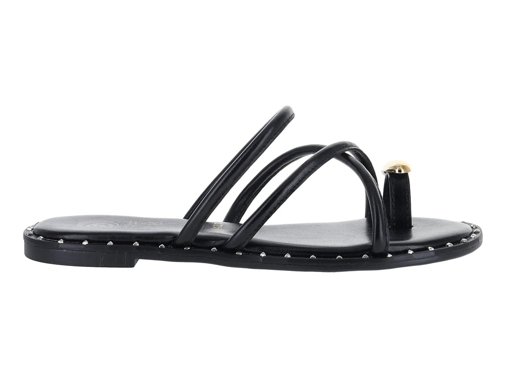 Sandalias Luna Rosa Negro para Mujer