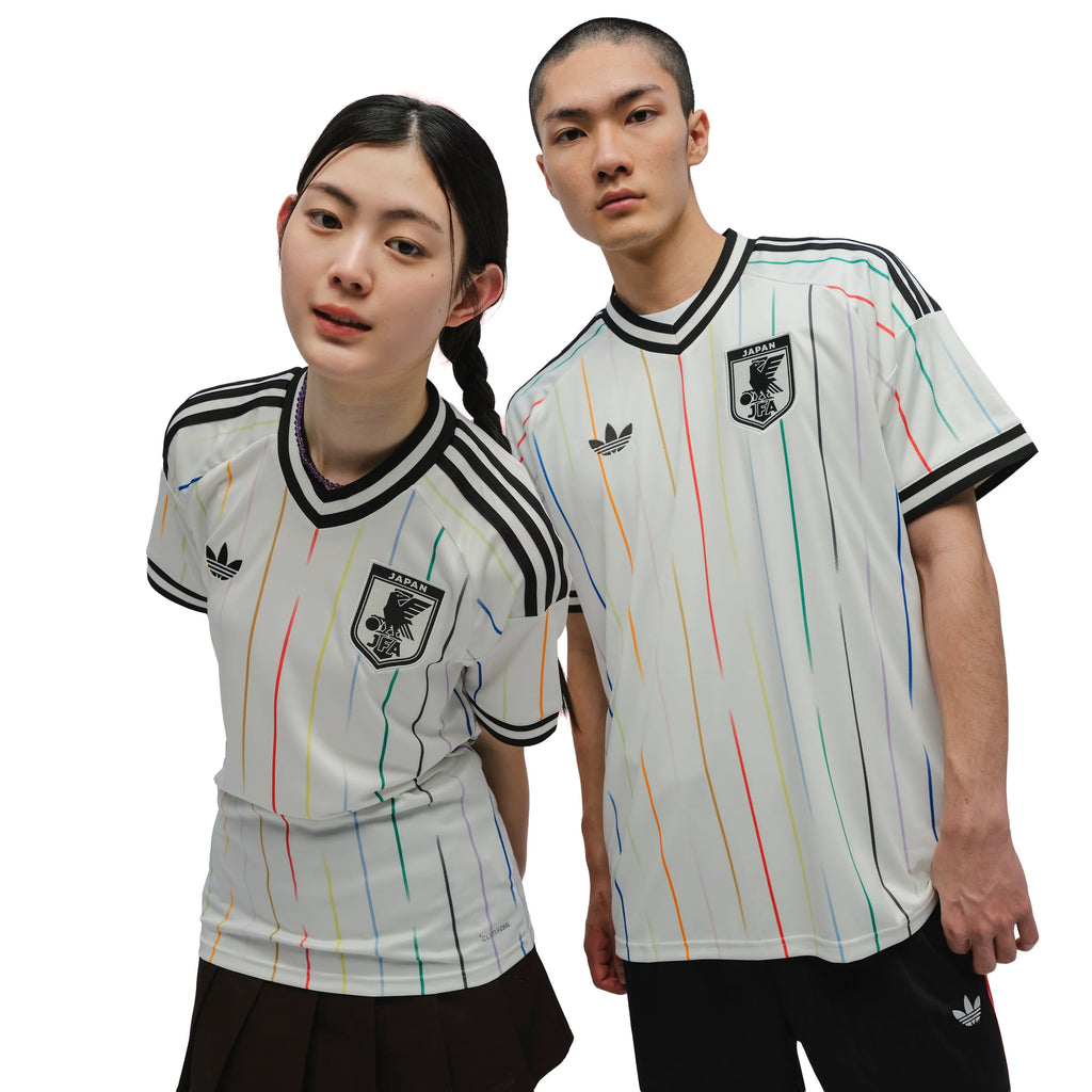 adidas Japan Away Mens Soccer Jersey 2026 White Black