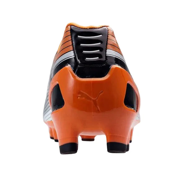 PUMA evoSPEED 1 FG Soccer Cleats Black White Orange