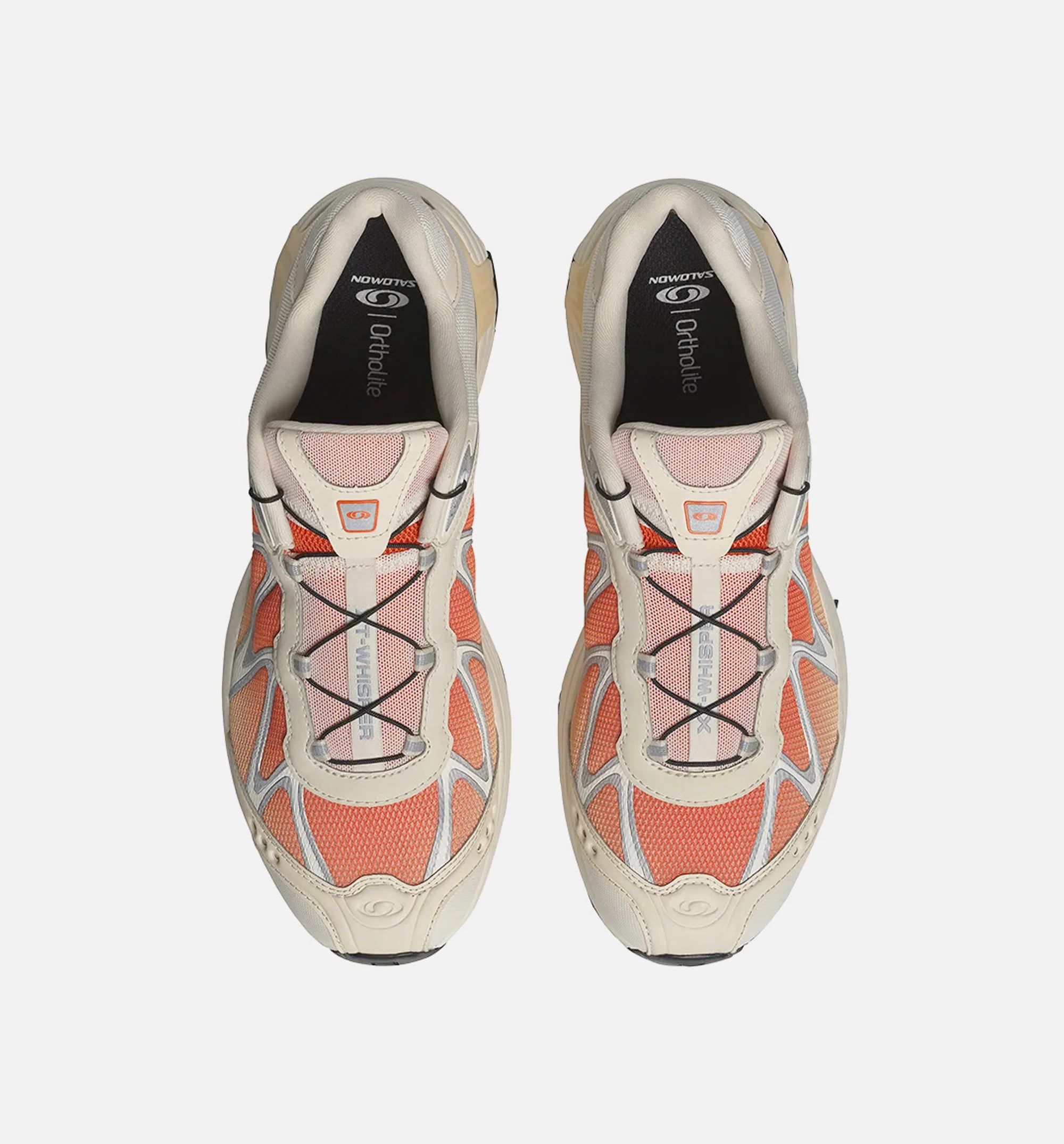 XT Whisper Mens Lifestyle Shoe Shortbread Red Orange Silver