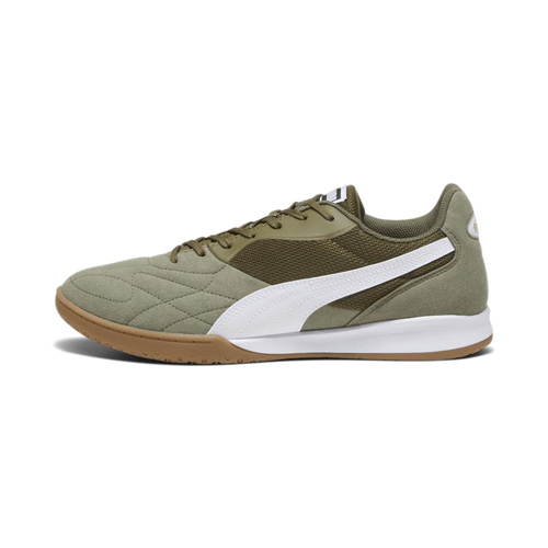 PUMA King Top IT Indoor Shoes Olive Drab White Gold