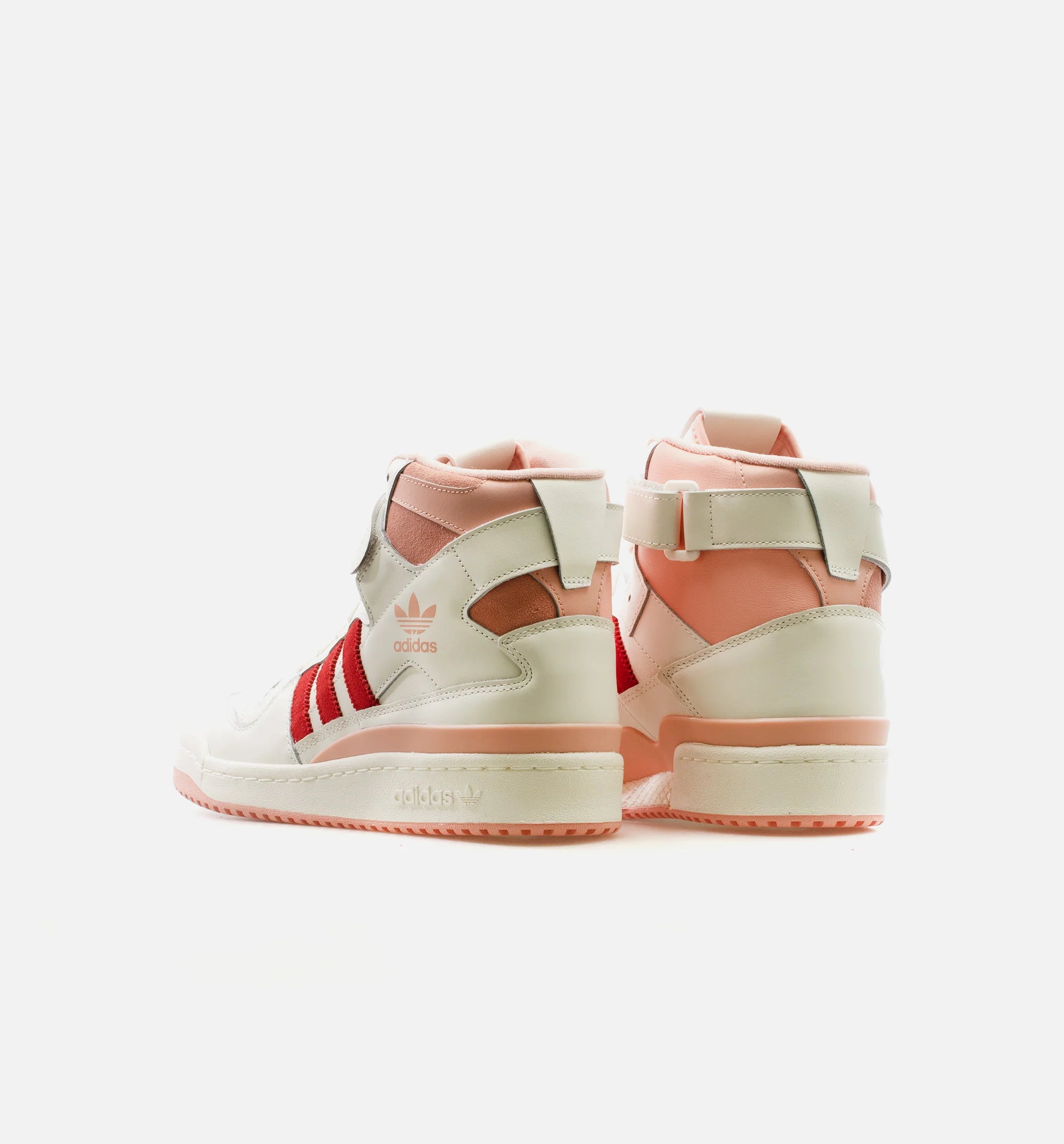 Forum 84 High Pink Glow Mens Lifestyle Shoe White Pink Red