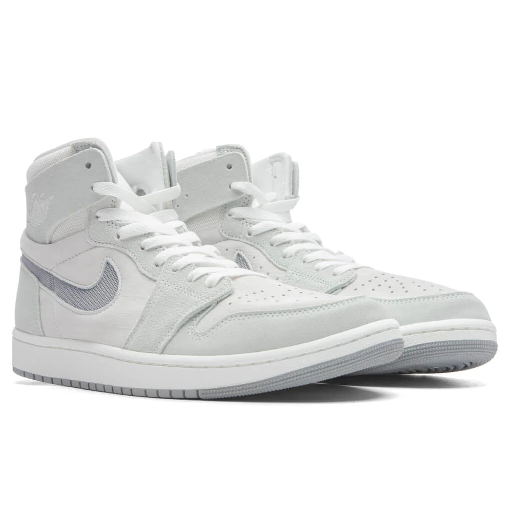 Air Jordan 1 Zoom CMFT 2 Summit White Particle Grey Light Silver