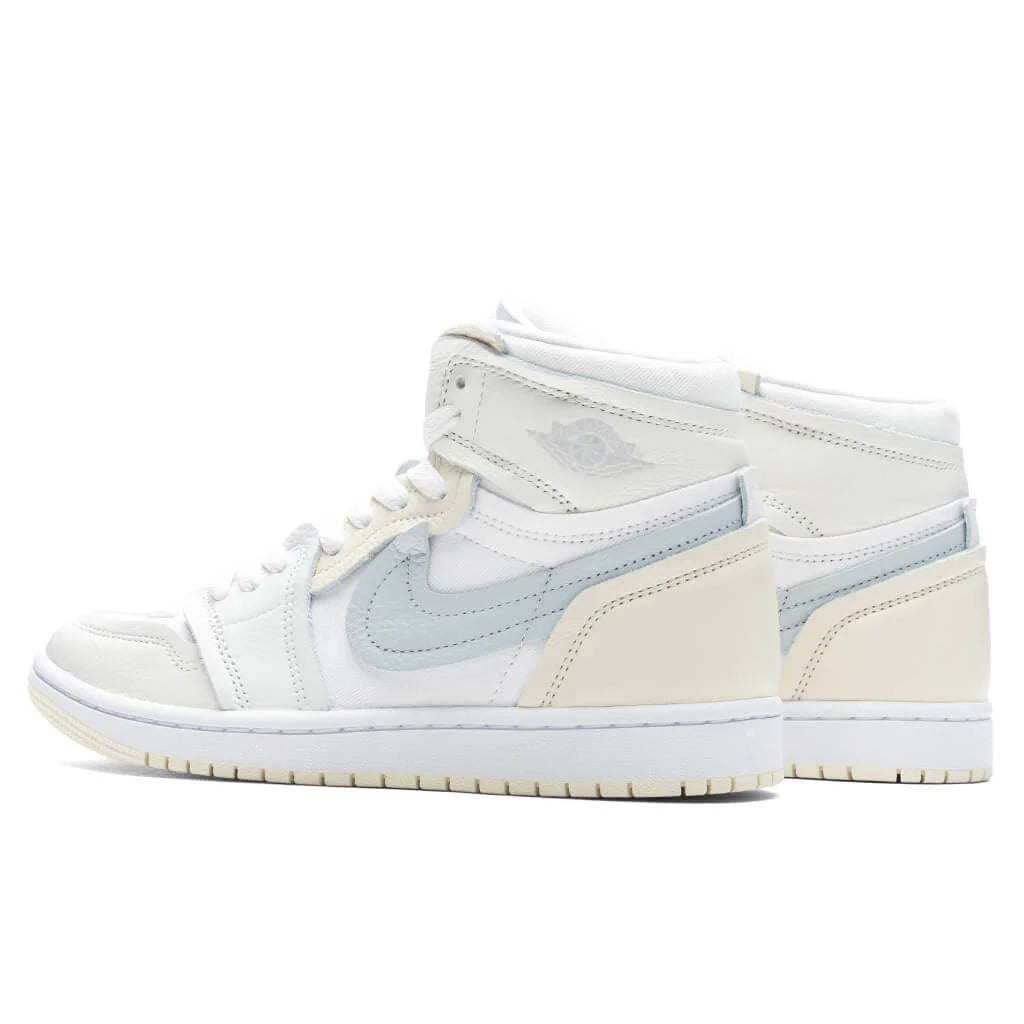 Womens Air Jordan 1 High MM White Pure Platinum Sail