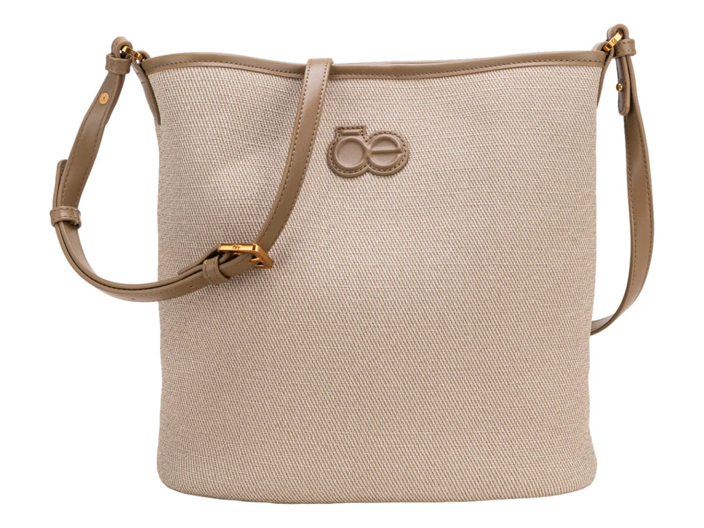 Bolsa de Hombro Cloe Beige para Mujer