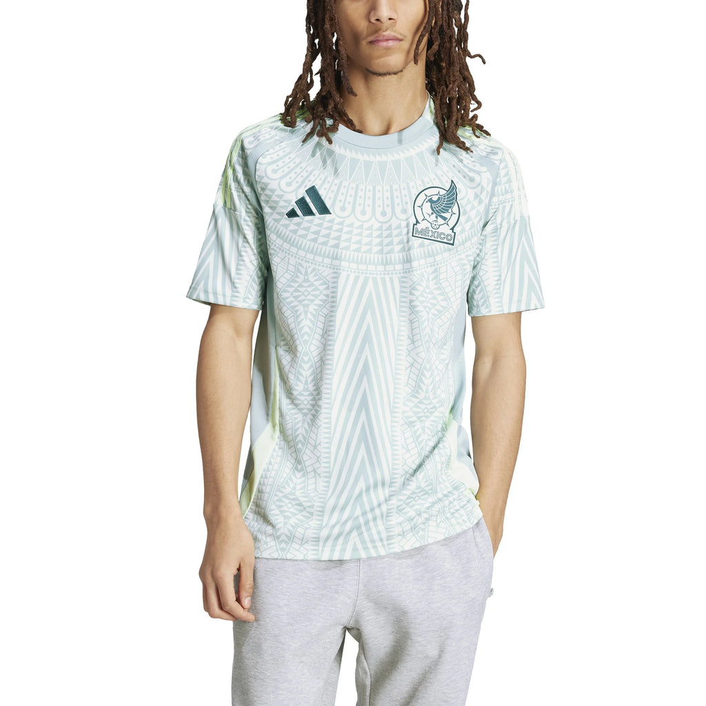 adidas Mexico Away Jersey 2024 Linen Green