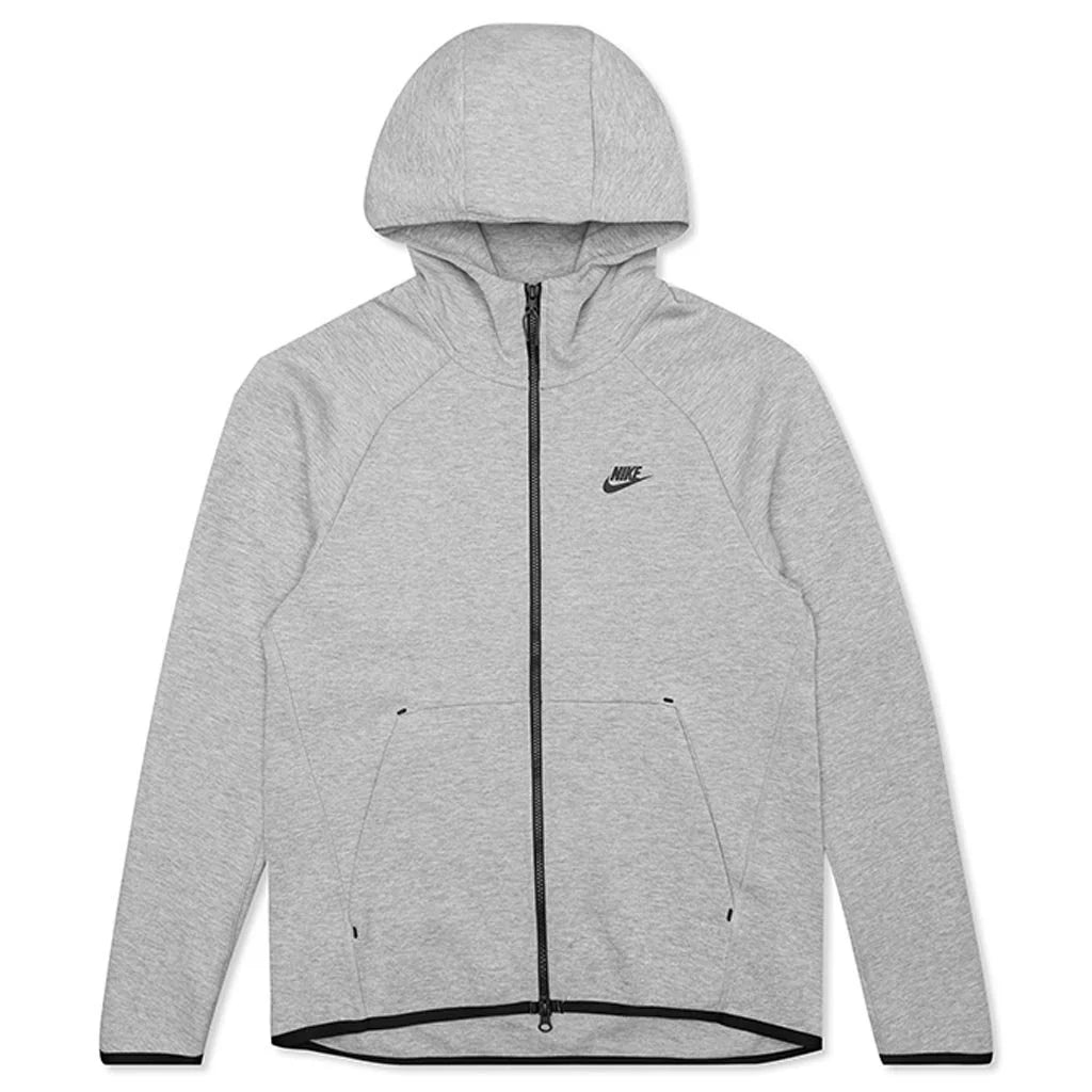 Sportswear Tech Fleece Full Zip Hoodie Dark Grey Heather Black Black